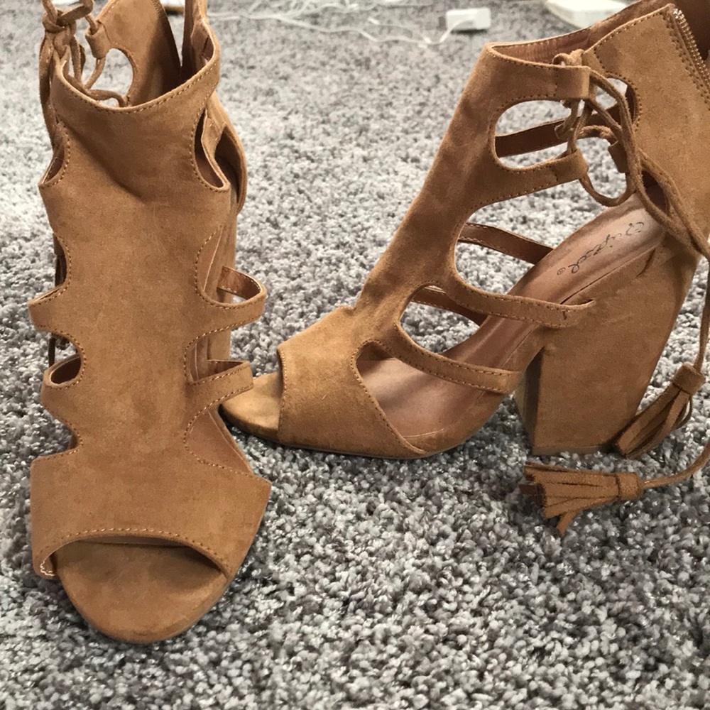 Suede Booties